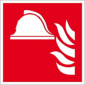 Brandschutzschild Mittel und Gerte zur Brandbekmpfung